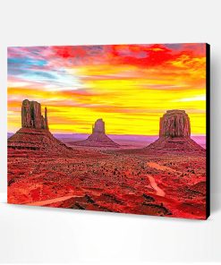 Monument Valley Arizona Paint By Number