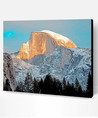 Mountain Yosemite Valley Paint By Number