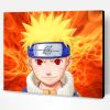 Naruto fire background Paint By Number