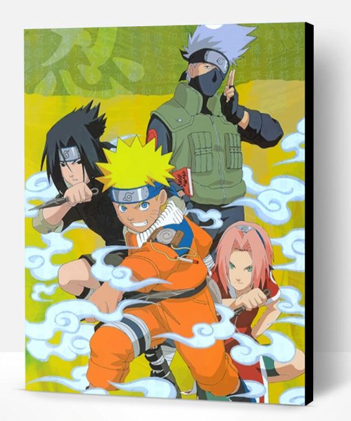 Naruto Sasuke Itachi Sakura kakashi Paint By Number