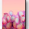 Pink Cactus Paint By Number