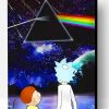 Pink Floyd Rick And Morty Paint By Number