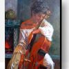 Playing Violin In Art Paint By Number