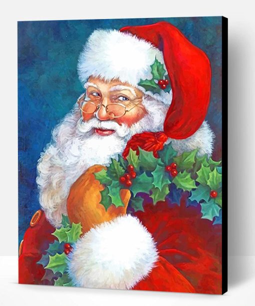 Cute Santa Paint By Number