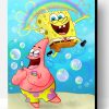 SpongeBob & Patrick Having Fun Paint By Number