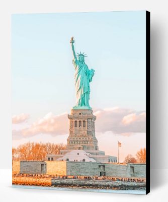 Statue Of Liberty National Monument New York Paint By Number