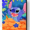 Stitch Enjoying His Time Alone Paint By Number