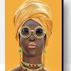 Stylish African Woman Paint By Number