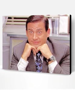 Surprised Face Michael Scott The Office Paint By Number