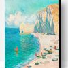 Claude Monet The Beach and the Falaise Paint By Number