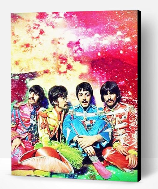 The Colorful Beatles Paint By Number