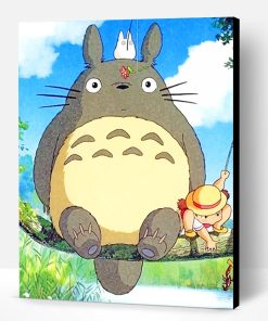 Totoro And Mei Kusaka Paint By Number