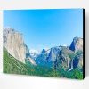 Yosemite California Mountains Paint By Number