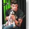 Zayn Malik And his Cute Pet Paint By Number