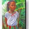 African Girl Paint By Number
