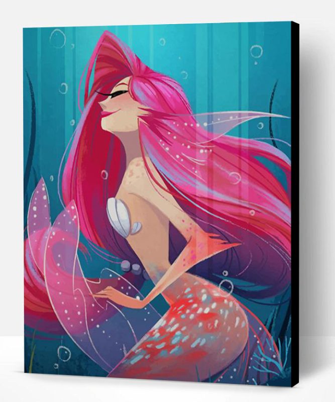 Beautiful Mermaid Paint By Number