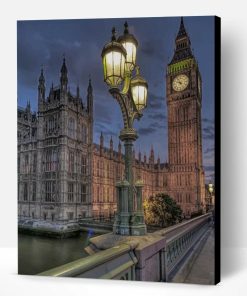 Big Ben London By Night Paint By Number