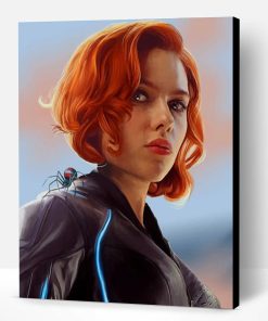 Black Widow Paint By Number