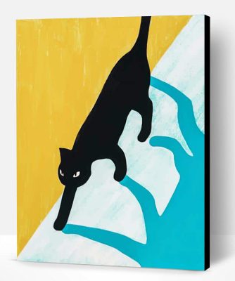 Black Cat Art Paint By Number