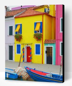 Burano Venice Italy Paint By Number