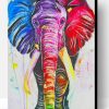 Colorful Elephant Paint By Number