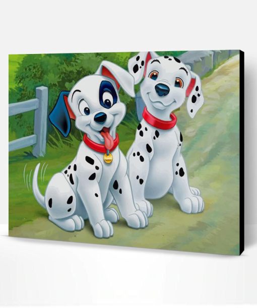 Disney Dogs Paint By Number