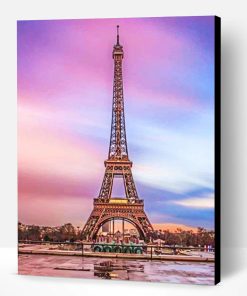 Eiffel Tower Paris Paint By Number