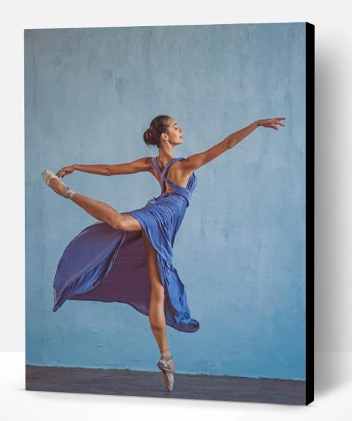 Female Ballet Dancer Paint By Number