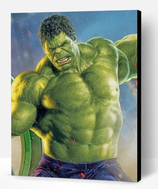 Strong Hulk Paint By Number