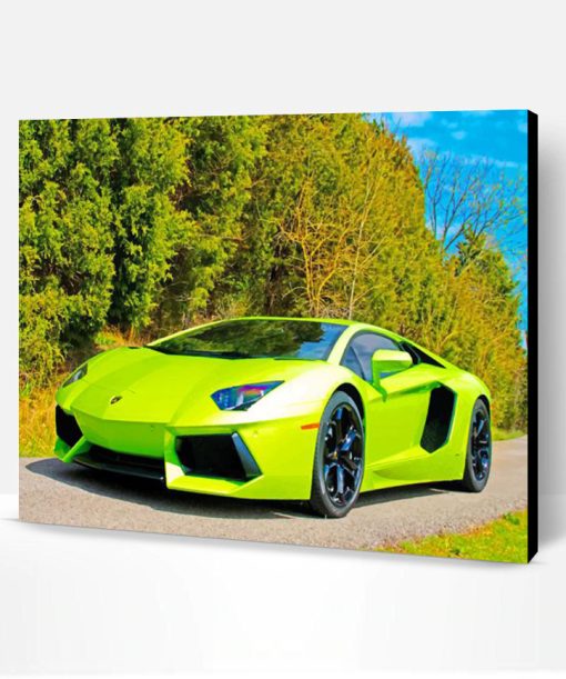 Lamborghini Aventador Paint By Number