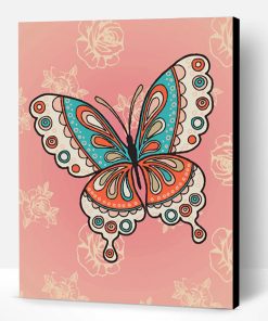 Mandala Butterfly Paint By Number