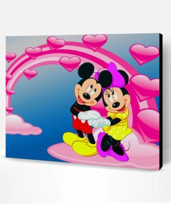 Mickey And Minnie Love Paint By Number