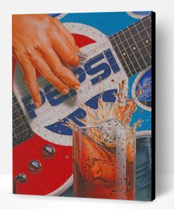 Pepsi Guitar Paint By Number
