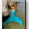 Real Blue Mermaid Paint By Number