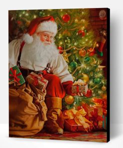 Santa Christmas Paint By Number