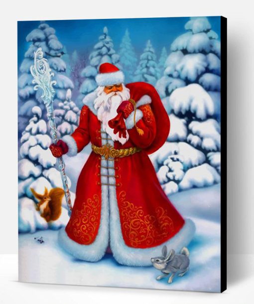 Santa Claus Paint By Number