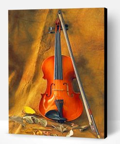 Vintage Violin Paint By Number