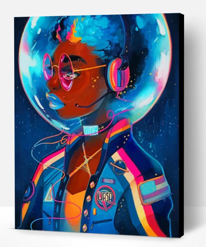 Afrofuturism Illustration Paint By Number
