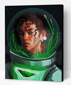 Astronaut Girl Art Paint By Number