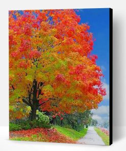 Autumn Scenery Paint By Number