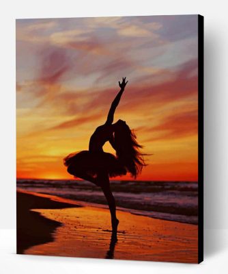 Ballerina Sunset Paint By Number