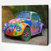 Beetle Hippie Car Paint By Number