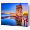 Belem Tower Lisbon Paint By Number