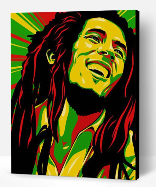 Bob Marley Art Paint By Number