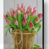 Bucket Of Tulips Paint By Number