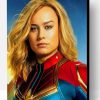 Captain Marvel Paint By Number