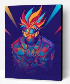 Colorful Naruto Paint By Number