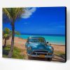 Cuba Beach And Car Paint By Number