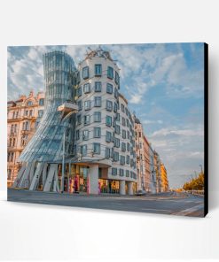 Dancing House Prague Paint By Number