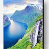 Geiranger Norway Paint By Number